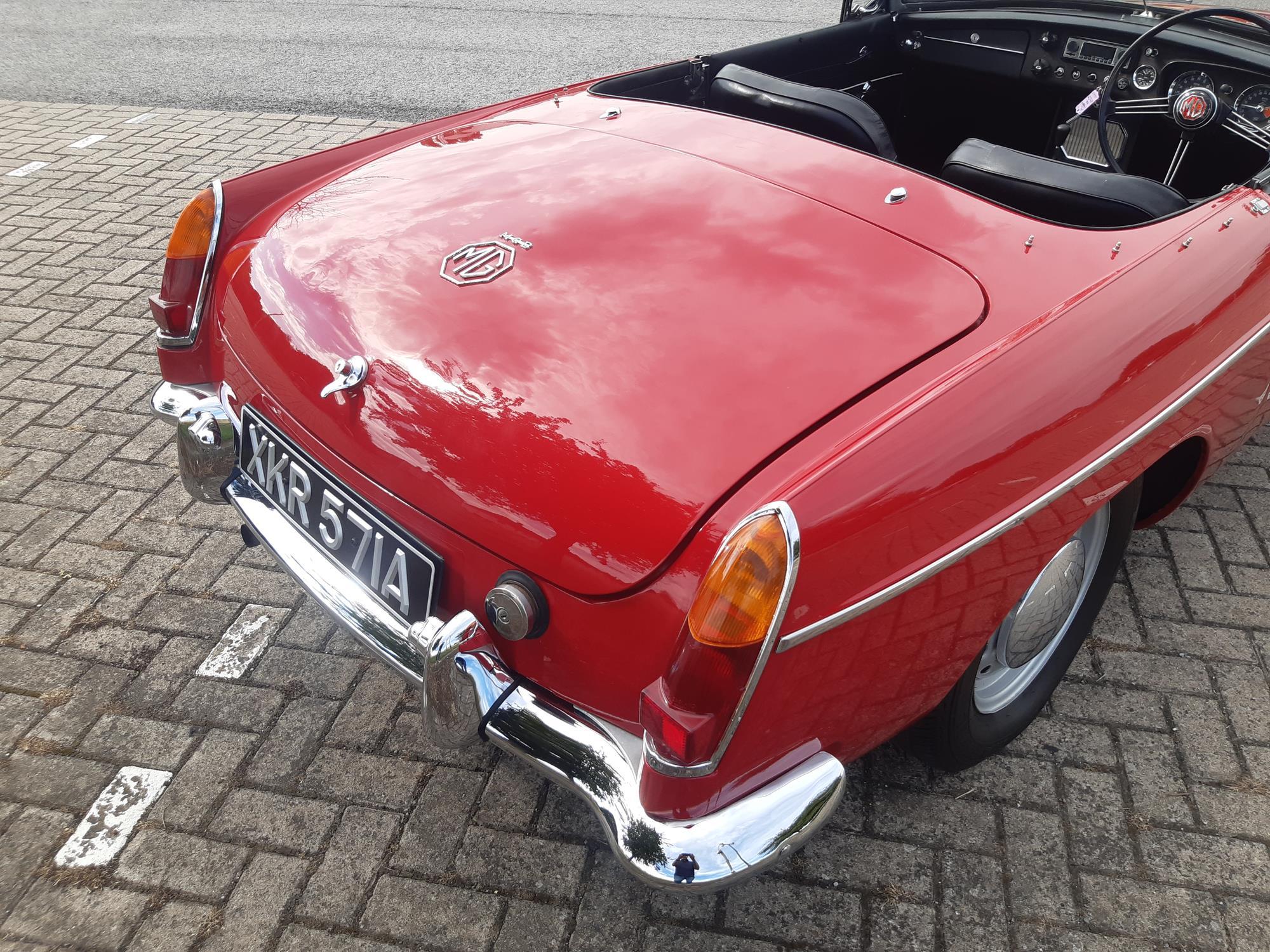 1963 MG B Pull Handle Roadster