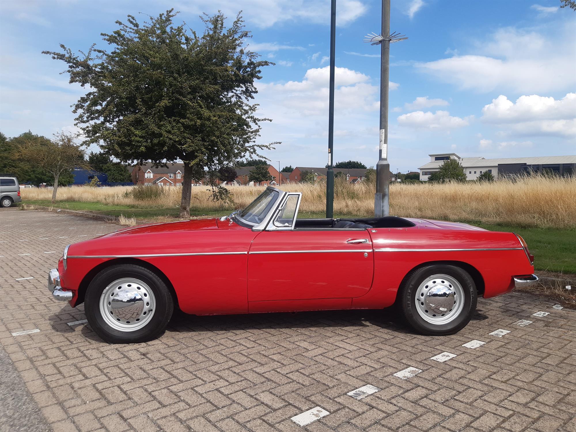 1963 MG B Pull Handle Roadster