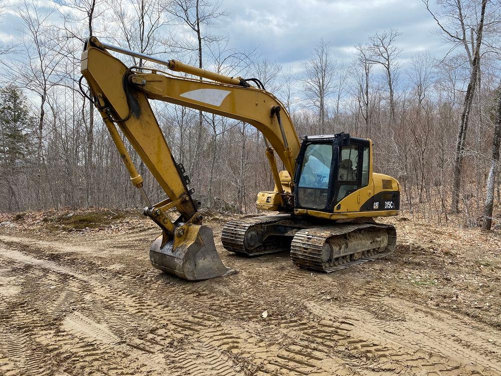 Caterpillar Excavator 315CL 1YD Bucket Stationary w/Thumb, Hrs: 8,003, 3YR Old Swing Motor Bushings,