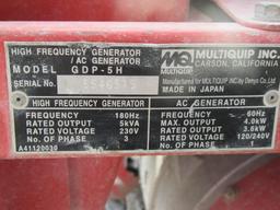 MQ Multiquip 5000 Generator