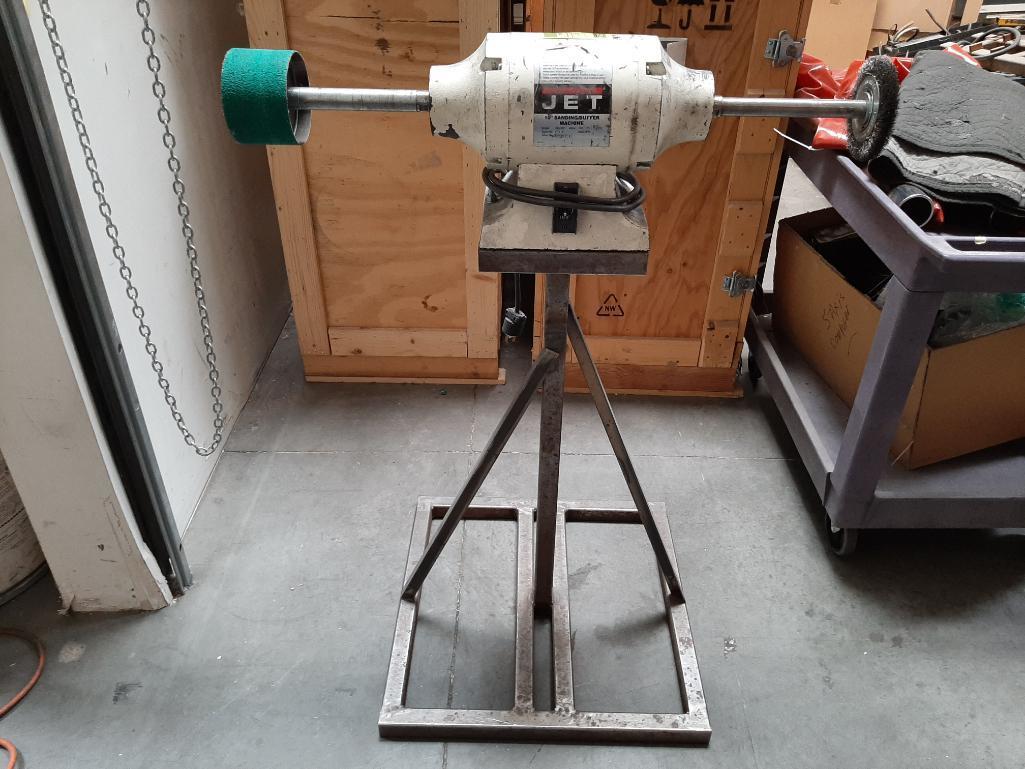 10" Sander/Buffer Machine with stand.