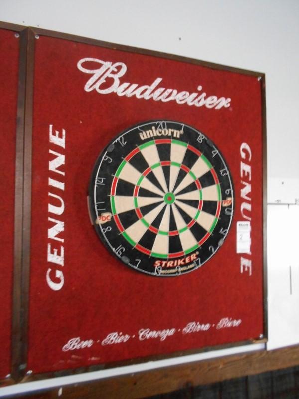 BUDWEISER DART BOARD