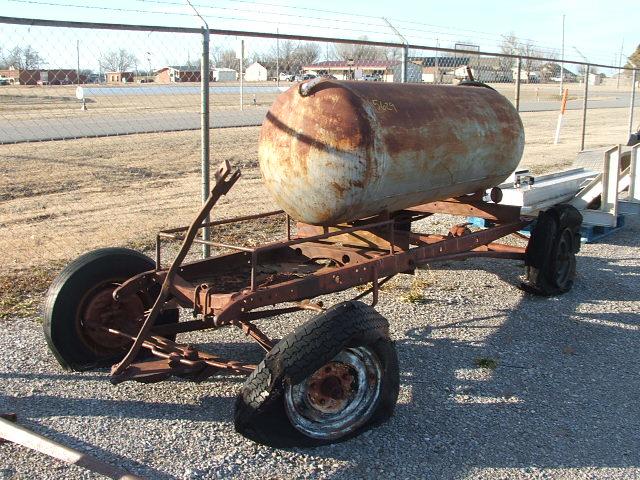 250 GAL LP TANK ON TRAILER