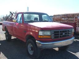 1993 FORD F250 4WD GAS PICKUP