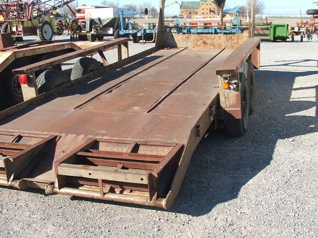 7'X20' GOOSENECK TANDEM AXLE TRAILER