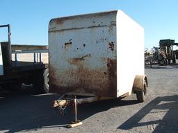 10'X6'  ENCLOSED SINGLE AXLE TRAILER