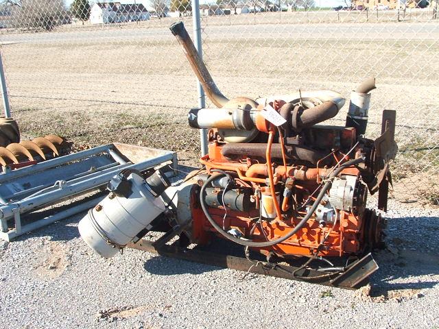 DIESEL ENGINE OFF G GLEANER COMBINE