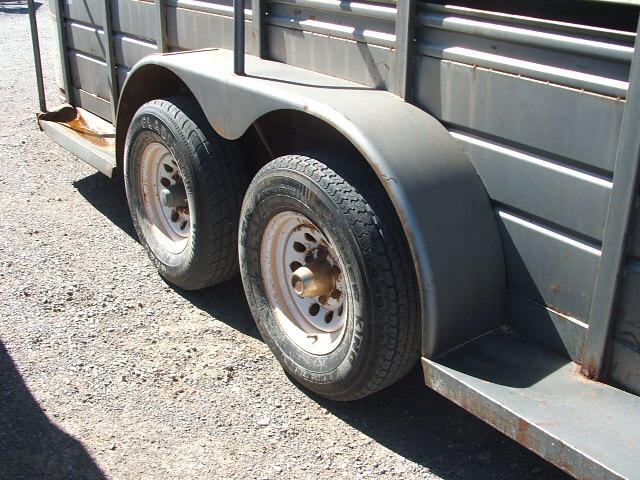 WW 16'  BUMPER PULL LIVESTOCK TRAILER