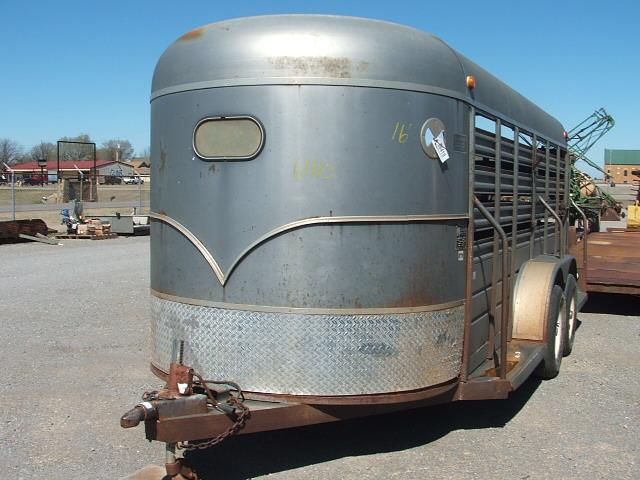 WW 16'  BUMPER PULL LIVESTOCK TRAILER