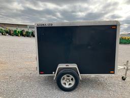 2004 5X8 ALUMA LIMITED ENCLOSED TRAILER