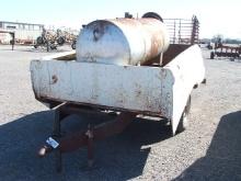 PICKUP BED TRAILER WITH PROPANE TANK