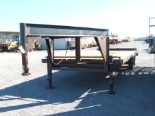 8'X23'  GOOSENECK FLATBED TRAILER