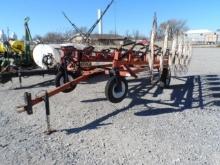 H&S 12 WHEEL HAY RAKE