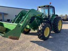 2018 JOHN DEERE 6155M WITH JD 640R LOADER