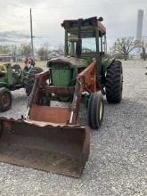 JD 4020 DIESEL WHEATLAND W/CASE 70 LOADER