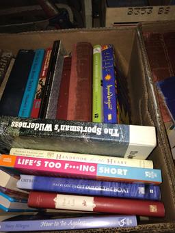 3 Boxes of Books