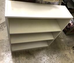 4ft Tall White Shelf