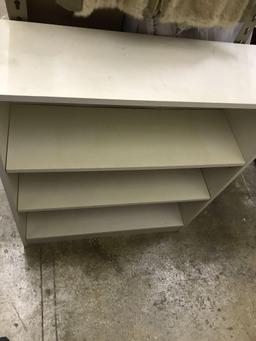 4ft Tall White Shelf