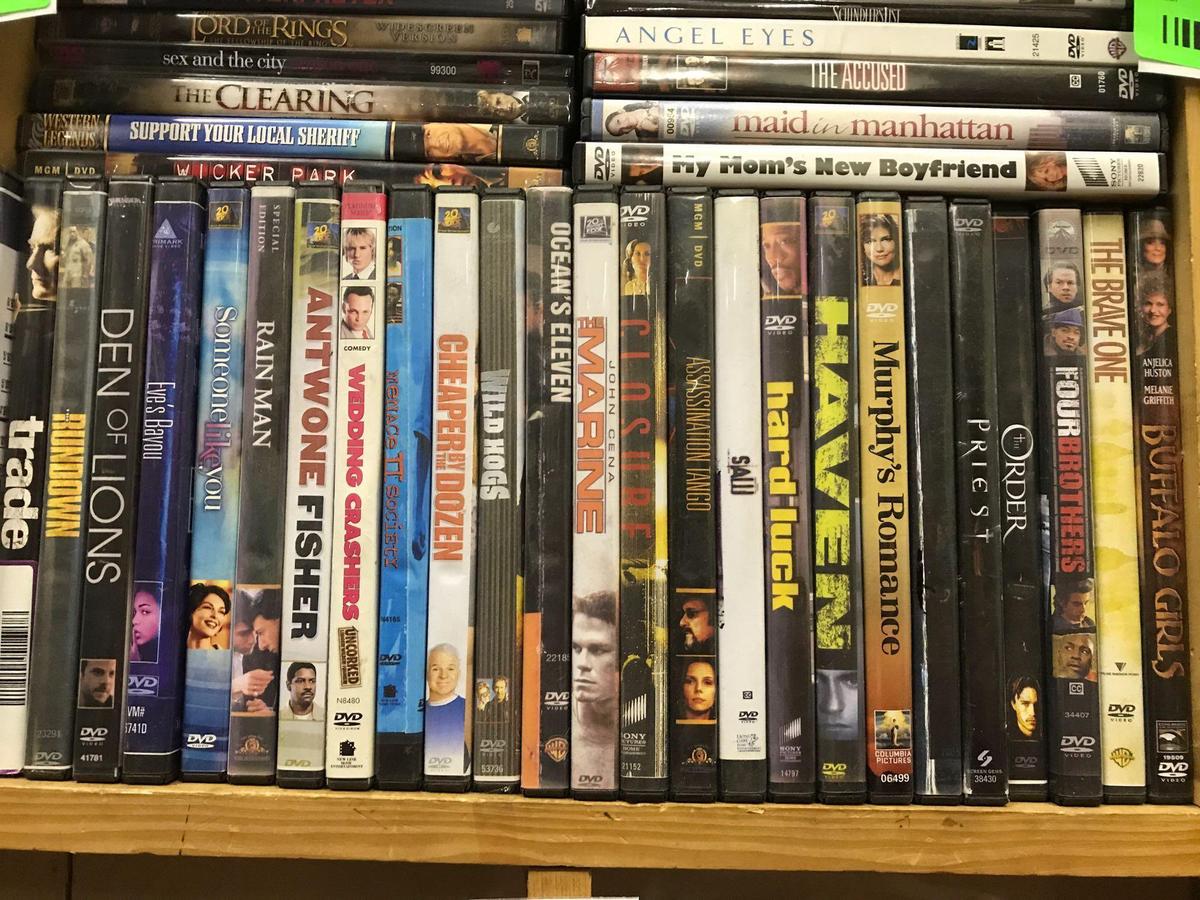 42 dvd's