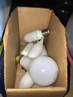 3 Packages of Shoe Guards and Light bulbs