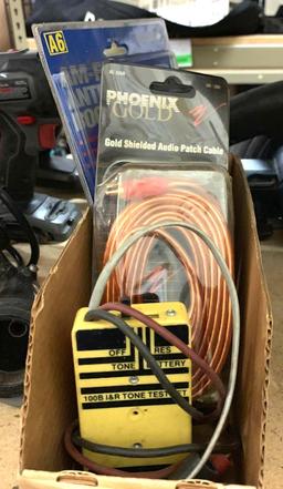 Am/Fm Antenna Booster Phoniex/ Gold Audio Cable and electrical Tester