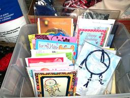 Greeting Cards- New in Packages, Note Pads, Dream Catchers etc