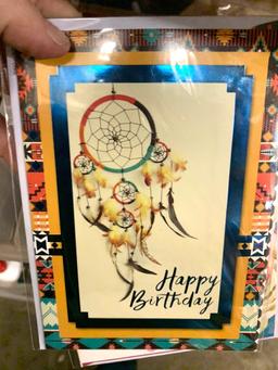 Greeting Cards- New in Packages, Note Pads, Dream Catchers etc