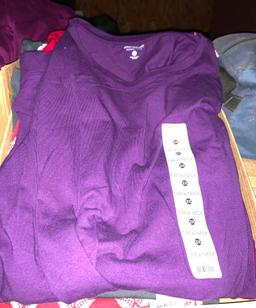 5 New Long Sleeve Crew Neck Shirts size 3x