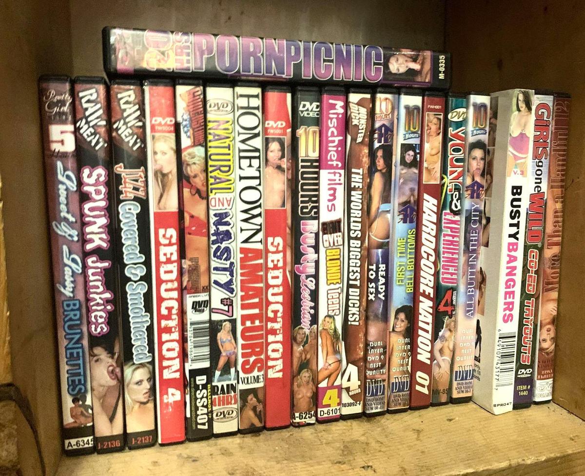 20 Adult DVD's