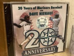 2 Sealed Mariners Baseballs 25th Anniversary and 20th Anniversary CD (Sealed)