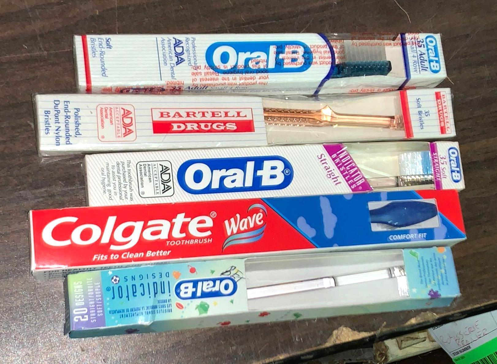 Lot of Travel Size Soap, Tooth Brush, Tooth Paste etc