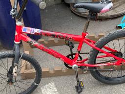 Red 16" Huffy Rock it Boys Bike