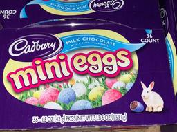 Case of 36-1.05 oz Cadbury mini eggs