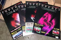 4 Vintage Ferrari Automobilista Magazines