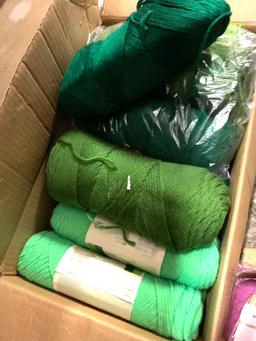 2 Boxes of Yarn