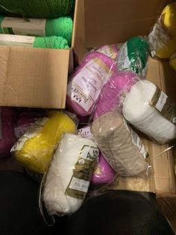 2 Boxes of Yarn