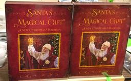 2 New Santa's Magical Gift Set - with Audio Book, Magic Box and Wish Book