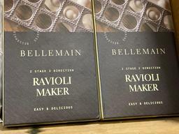 2 New Bellemain Ravioli Makers