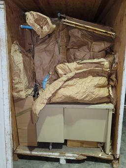 Abandoned Storage Vault 5' x 10' x 6' Tall - Your Bidding on everything you See-