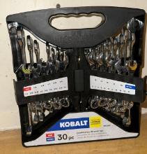 New Kobalt 30 pc Combination Wrench set - Missing 1/2" Wrench