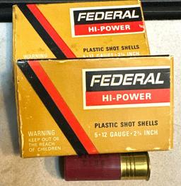 Federal HI Power 12ga Shot Shells- 9 Rounds