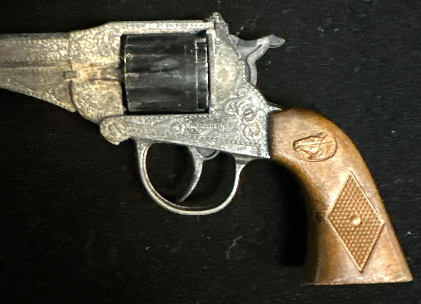 Vintage Metal Edison Giocattoli Cap Gun made in Italy
