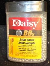 New Sealed Bottle of Daisy 2400 count Premium Grade BB's .177cal BB