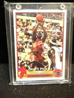 Topps Chrome Lebron James 2003/2004 Card #111 Rookie- Reprint?