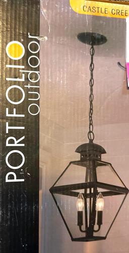 NIB Hanging Outdoor Lamp