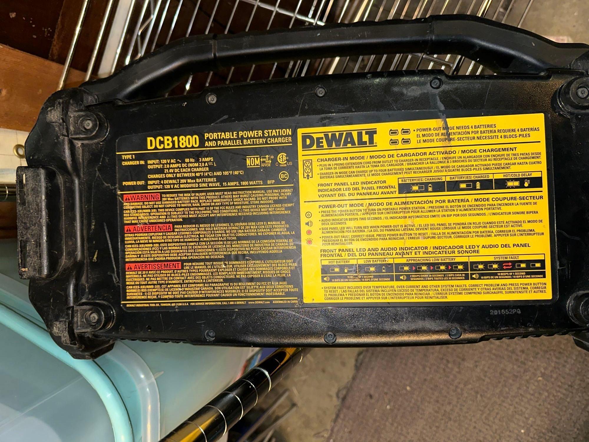 Dewalt Portable Power Station- works Great