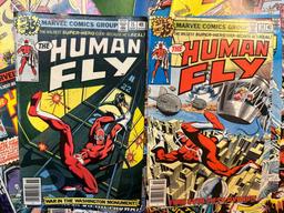 Complete Run Human Fly comics- 19 Total