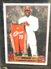 Topps Lebron James 2003/2004 Card #221 Rookie- Reprint?