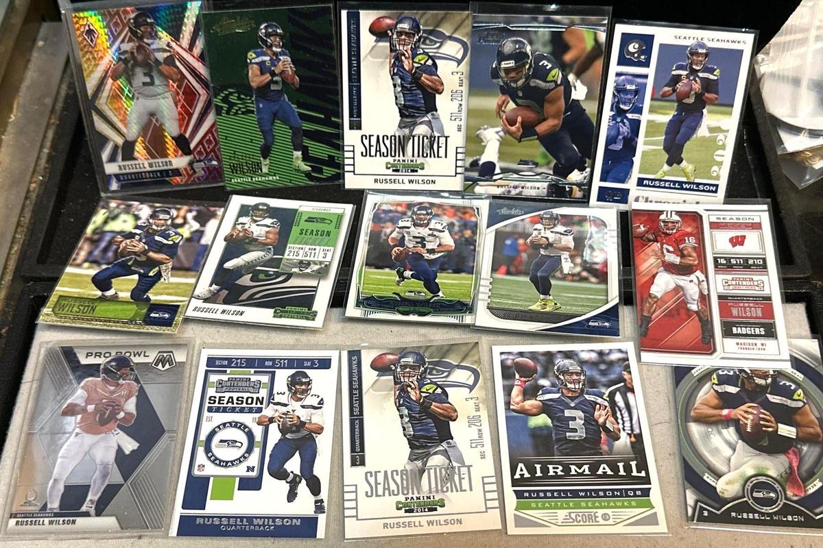 Russell Wilson Card Collection