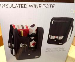 NIB Insulated Wine Tote